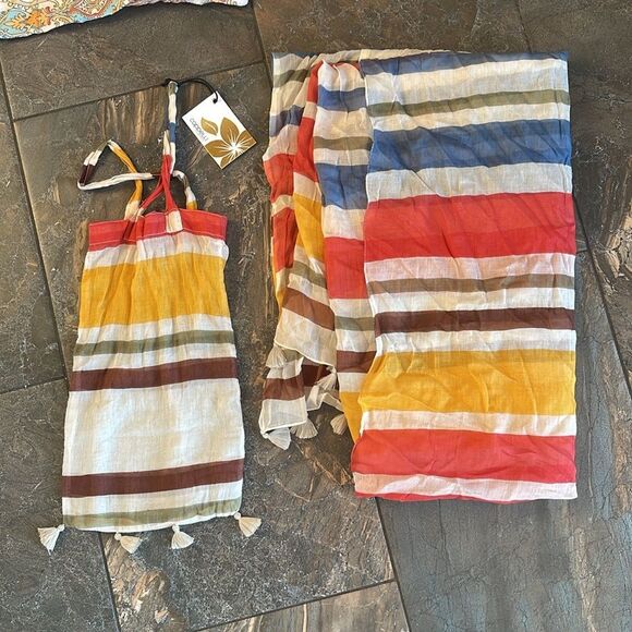 Cappelli Cotton Cover Up-Araceli with matching bag - Picture 12 of 13